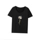 thumbnail image 3 of Camiseta básica para mujer, ropa de moda, camiseta suave con cuello redondo para viajar y caminar S, 3 of 7