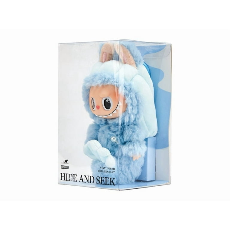 ラブブシンガポール限定popmart labubu hide and seek Pop Mart LABUBU Hide & Seek Vinyl Plush Doll Pendant