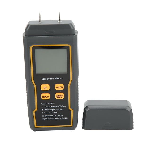 Wall Moisture Detector, Water Leak Detection Humidity Test Moisture Meter For Building Material Firewood Floor 2 Pin