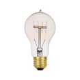 thumbnail image 1 of 60W Vintage Edison A19 Quad Loop Incandescent Filament Light Bulb, E26 Base, 245 Lumens, 1 of 4