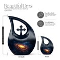thumbnail image 2 of MUKTIVE Space Cremation Urns for Human Ashes Adult Male & Female, Funeral Urn for Human Ashes Adult Man, Decorative Large 10 Inch, 2 of 7