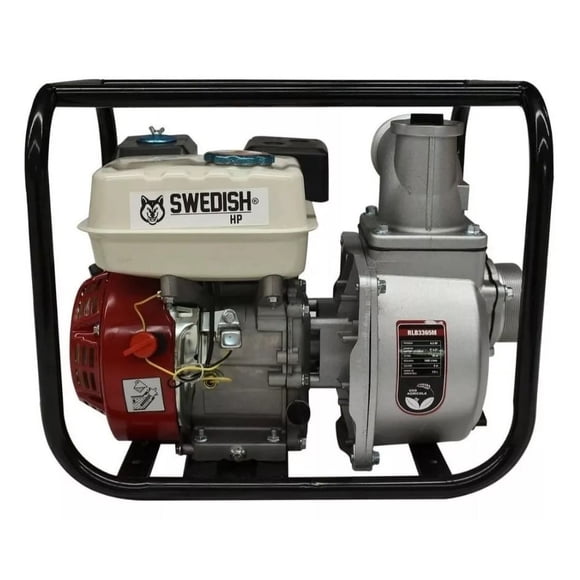 Motobomba Bomba De Agua A Gasolina Husky 3x3 Pulg 6.5 Hp