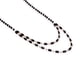 thumbnail image 1 of Collar Gargantilla Ametrinaa para Mujer con Piedra Negra Chapa de 18k, 1 of 4