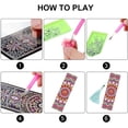 thumbnail image 4 of 2 marcadores de pintura de diamante 5D, libro de borlas de cuero, 4 of 5