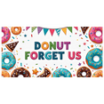 thumbnail image 3 of Colorful Design Banner Donut Theme Decorative Backdrop for Birthday Celebration Party Decoration Fun Event, 3 of 8