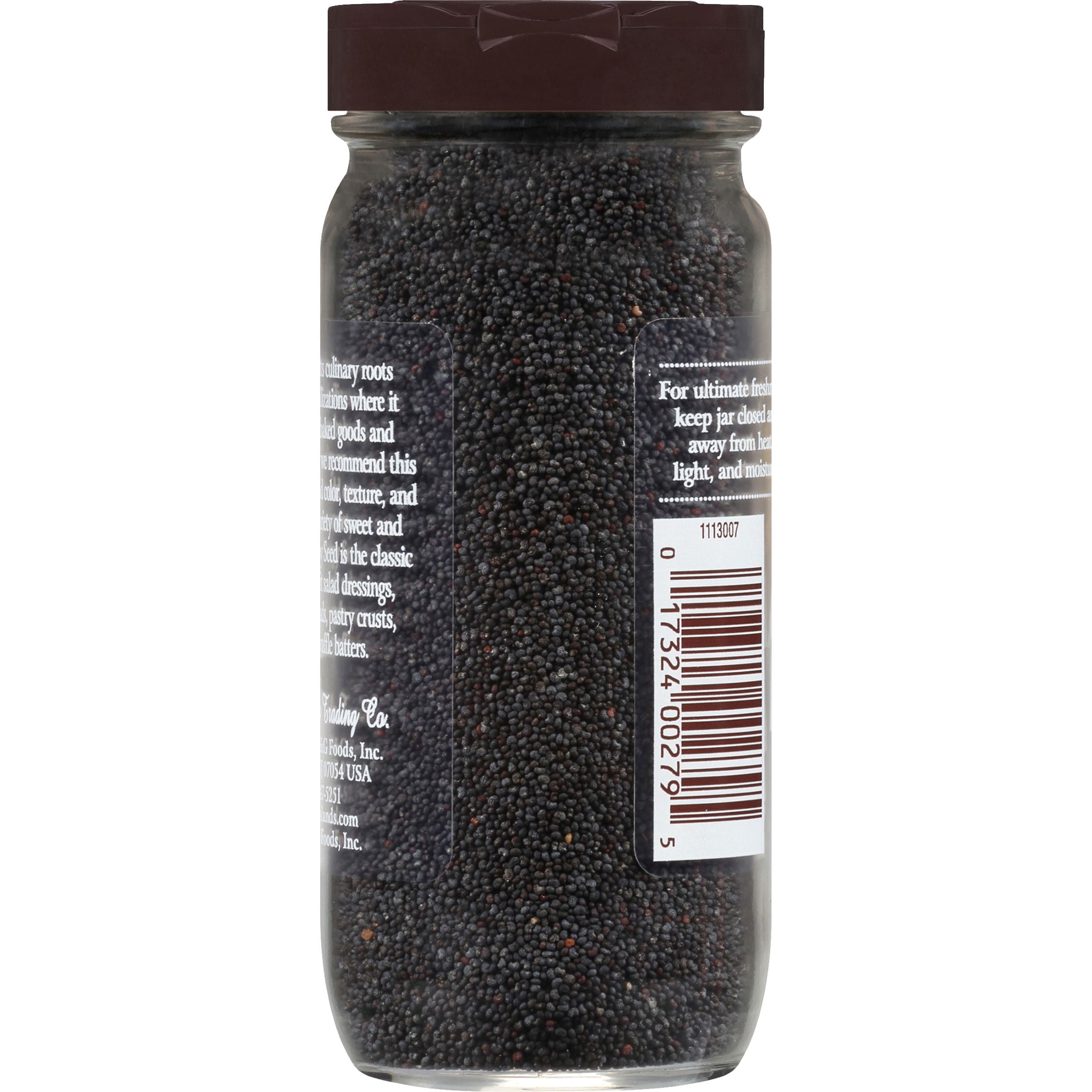 (3 pack) Spice Islands Poppy Seed, Kosher, 2.6 oz