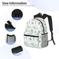 thumbnail image 5 of Daiia Whale And Turtle School Backpack for Men Women, Unisex Large Waterproof Bookbag Schoolbag Casual Daypack for High School/College/Teens/Travel/Work Black, 5 of 8