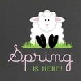 thumbnail image 2 of CafePress - Spring Is Here Maternity T Shirt - Maternity Dark T-Shirt, 2 of 3