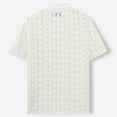 thumbnail image 5 of COSFO Button Up Shirt Men Short Sleeve Jacquard Knit Tops Collared Loose Fit Cut Out Mens Shirts, 5 of 6