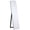 Black, variant on HOMCOM Full Length Mirror, Rectangular Full Body Mirror, White