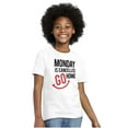 thumbnail image 3 of Monday Cancelled Go Home Weekend Vibe Crewneck T Shirts Boy Girl Teen Brisco Brands M, 3 of 6