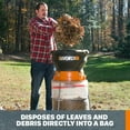 Worx WG430 13 Amp Electric Leaf Mulcher/Shredder