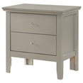 thumbnail image 4 of Cterwk Nightstand with 2 Drawers , Gray, 4 of 4