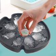 thumbnail image 3 of Cubitos De Hielo Forma De Animal De Silicona Molde De Cubitos De Hielo Bandeja Para Hacer Hielo Para Bricolaje Postre Congelado Paleta De Chocolate Guardurnaity HA041080-01, 3 of 6