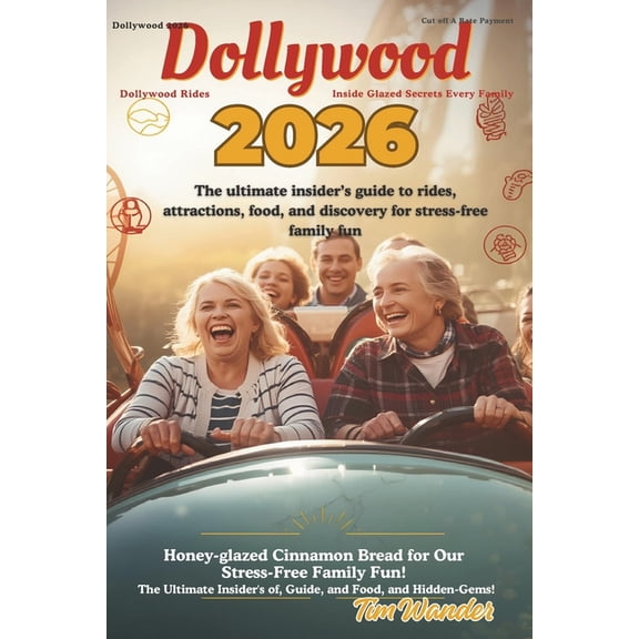 Dollywood 2026: The Ultimate Insider's Guide to Rides, Attractions, Food, and Hidden Gems for Stress-Free Family Fun, (Paperback)