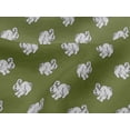 thumbnail image 4 of oneOone Viscose Jersey Fabric Rabbit Block Printed Fabric 1 Yard 60 Inch Wide, 4 of 5
