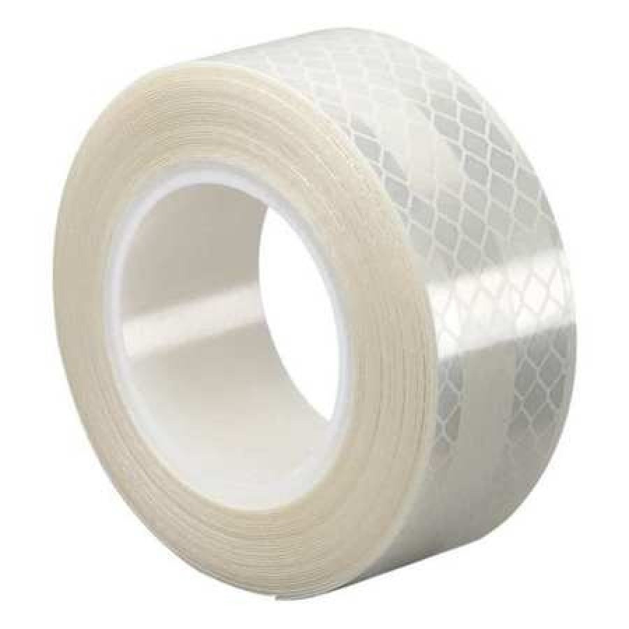 3M 3430 Reflective Tape,White,3"x5 yd.