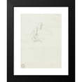 thumbnail image 2 of Alphonse Legros 11x14 Black Modern Framed Museum Art Print Titled - Study for the Hands in the Portrait of Edward D. Adams (1892), 2 of 5