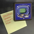 thumbnail image 4 of YouTheFan NFL Baltimore Ravens 3D StadiumView Magnet, 4 of 4