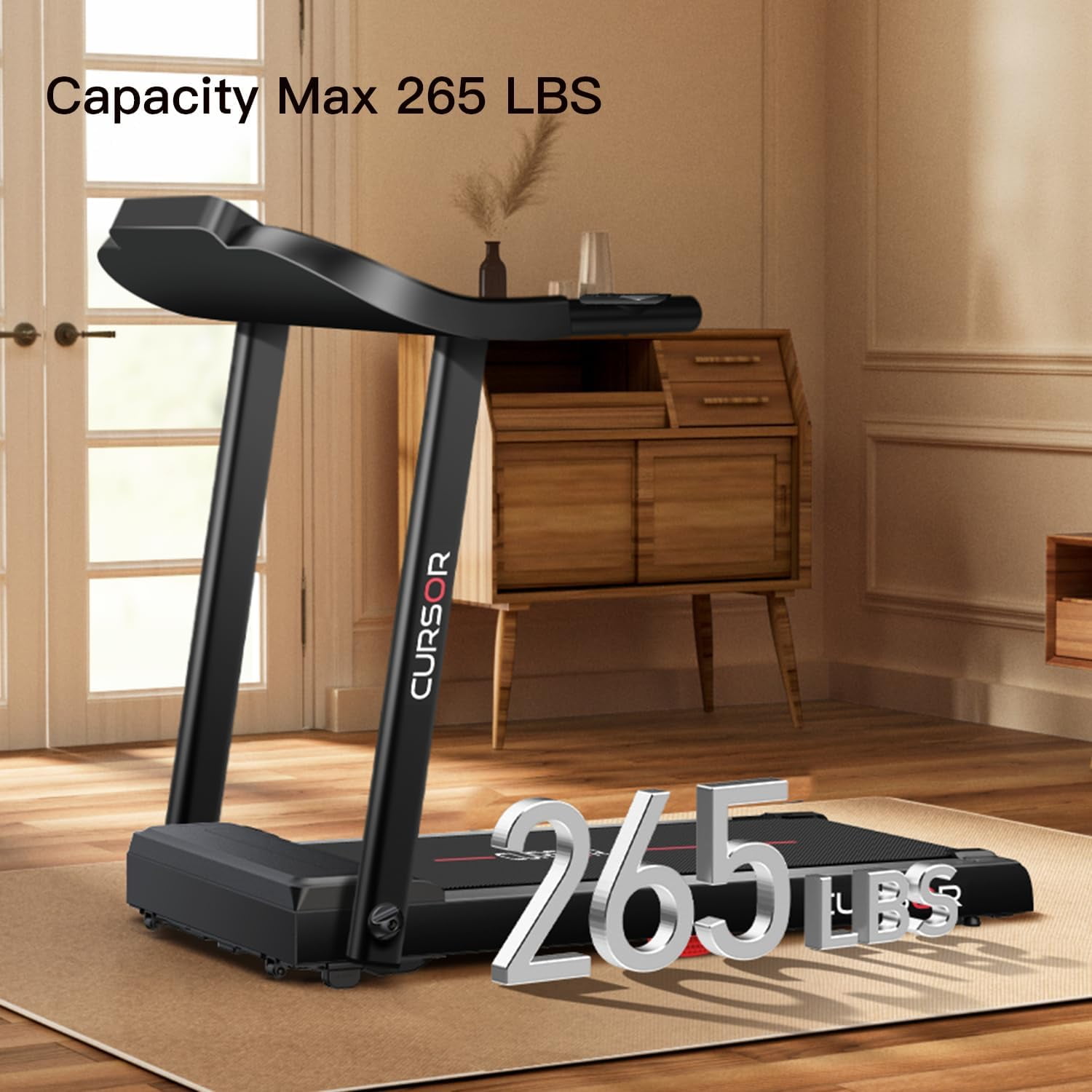Merax 0722s folding electric treadmill motorized running machine hotsell