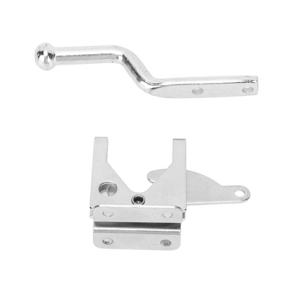 Heavy-Duty Galvanized Carbon Steel Padlock Hasp for Secure Locking on Gates, Sheds, and Cabinets