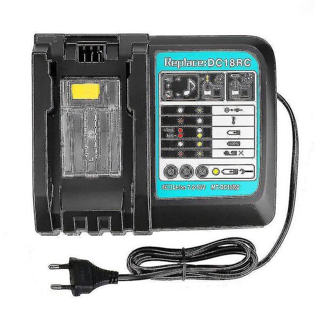 Cargador de Batería YONGSHENG Compatible Makita 14.4v 18V Enchufe Europeo 3A 1A