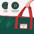 thumbnail image 5 of Deeceymbur Christmas Tree Storage Bag Waterproof Large Capacity Moving Bag for Holiday Decor Organization, 5 of 7