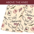thumbnail image 7 of Harry Potter Little Girls' 2-Piece Skater Dress Set Hedwig Maroon Cream, 7 of 7
