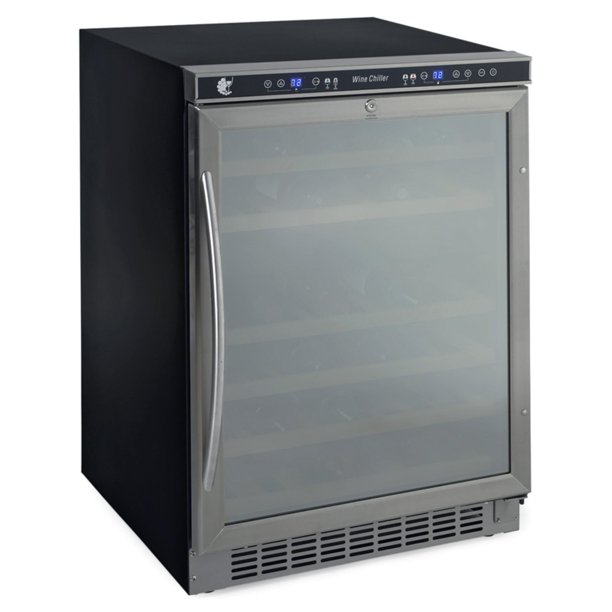 Avanti WCR5404DZD 46 Bottle BuiltIn or Free Standing Dual Zone Wine Cooler