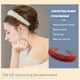 thumbnail image 4 of Sonducket Diademas con cuentas de cristal con purpurina, tocado de punto Flexible para el cabello, tocado para mujer, fiesta, colorido brillante Accesorio para el cabello Rojo Sonducket AP010971-02B, 4 of 5