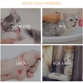 thumbnail image 4 of Cat Bathing Bag，Puppy Dog Cleaning Shower Bag- Adjustable Anti-Bite and Anti-Scratch Polyester Soft Restraint Cat Grooming Bag for Bathing, Nail Trimming, Injection, Medicine Taking, 4 of 7