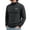 Black, variant on TOUMENY Men Half Zip Fleece Pullover High Neck Outdoor Hiking Casual Warm Winter Sweater Solid Letter Embroidered Raglan Sleeve Relaxed Pullover Black L