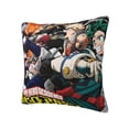 thumbnail image 5 of My Hero Academia Throw Pillow Cover Decoration Pillow Case Cushion for Home Sofa Couch 16"x16", 5 of 7