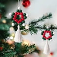 thumbnail image 3 of XWSHYW Adornos Colgantes Pentagrama Navideño, Cuentas de Madera, Joyería, Decoración Del Hogar, Colgante de Pared, Sala de Estar, Manualidades para El Hogar, 3 of 5