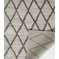 thumbnail image 2 of Zunthus Light Tan and Brown Woven Area Rug, 2 of 3