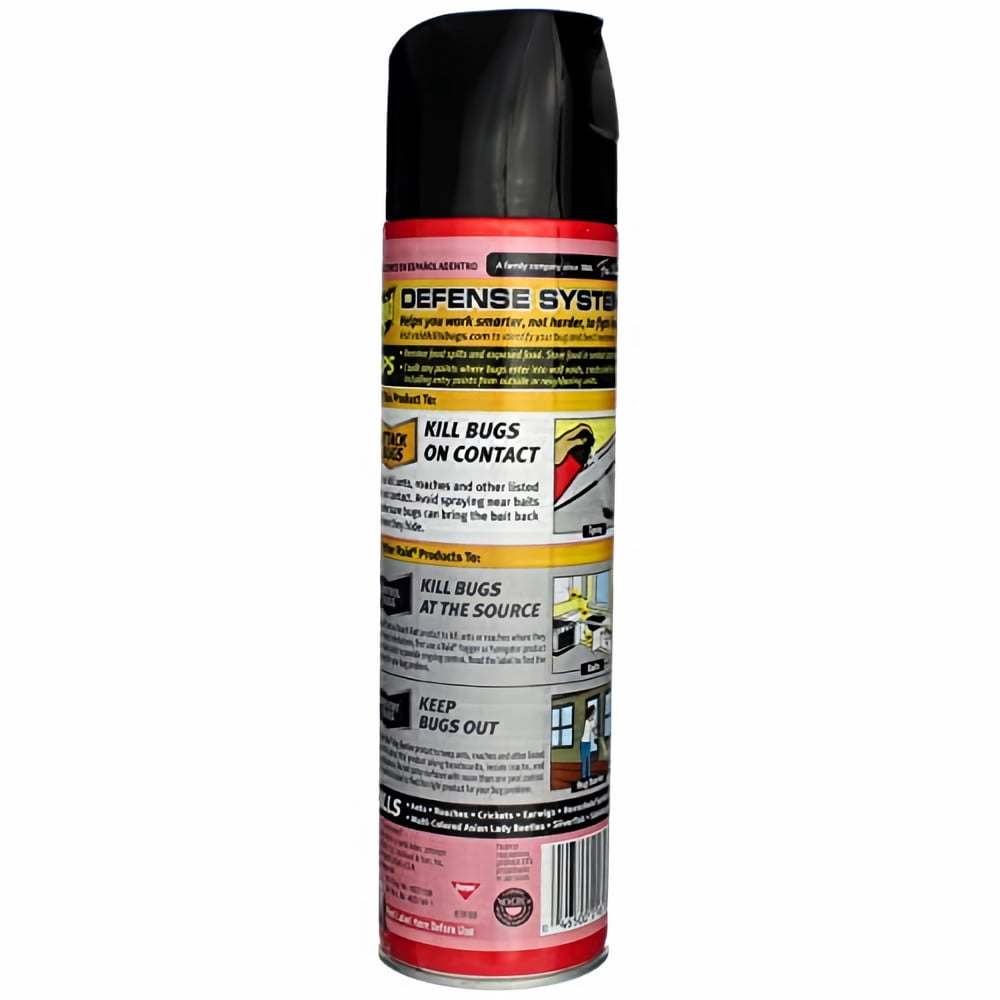 Raid Ant & Roach Killer 26 Outdoor Fresh Scent 17.5 oz (Pack of 5)