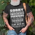 thumbnail image 3 of Browning Name Sorry My Heartly Beats For Browning TShirt, 3 of 6