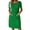 Green, variant on Dresses for Women Plus Size Textured Shift Dress, Short Sleeve Crew Neck with Side Pockets Loose Fit Casual Summer Dress Green,S