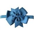 thumbnail image 6 of 12PCS Baby Girls Headbands Soft Head Wrap Stretchy Bow Hairbands for Girls Newborn Infant Toddlers, 6 of 10