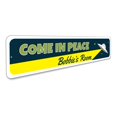 thumbnail image 3 of Kids Room UFO Novelty Sign, Metal Wall Decor - 4x18 inches, 3 of 4