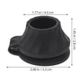 thumbnail image 5 of 3pcs Black Jar Lid Dispenser for Shampoo Bottle Accessory Bathroom Home Use TPE Leak-proof, 5 of 6
