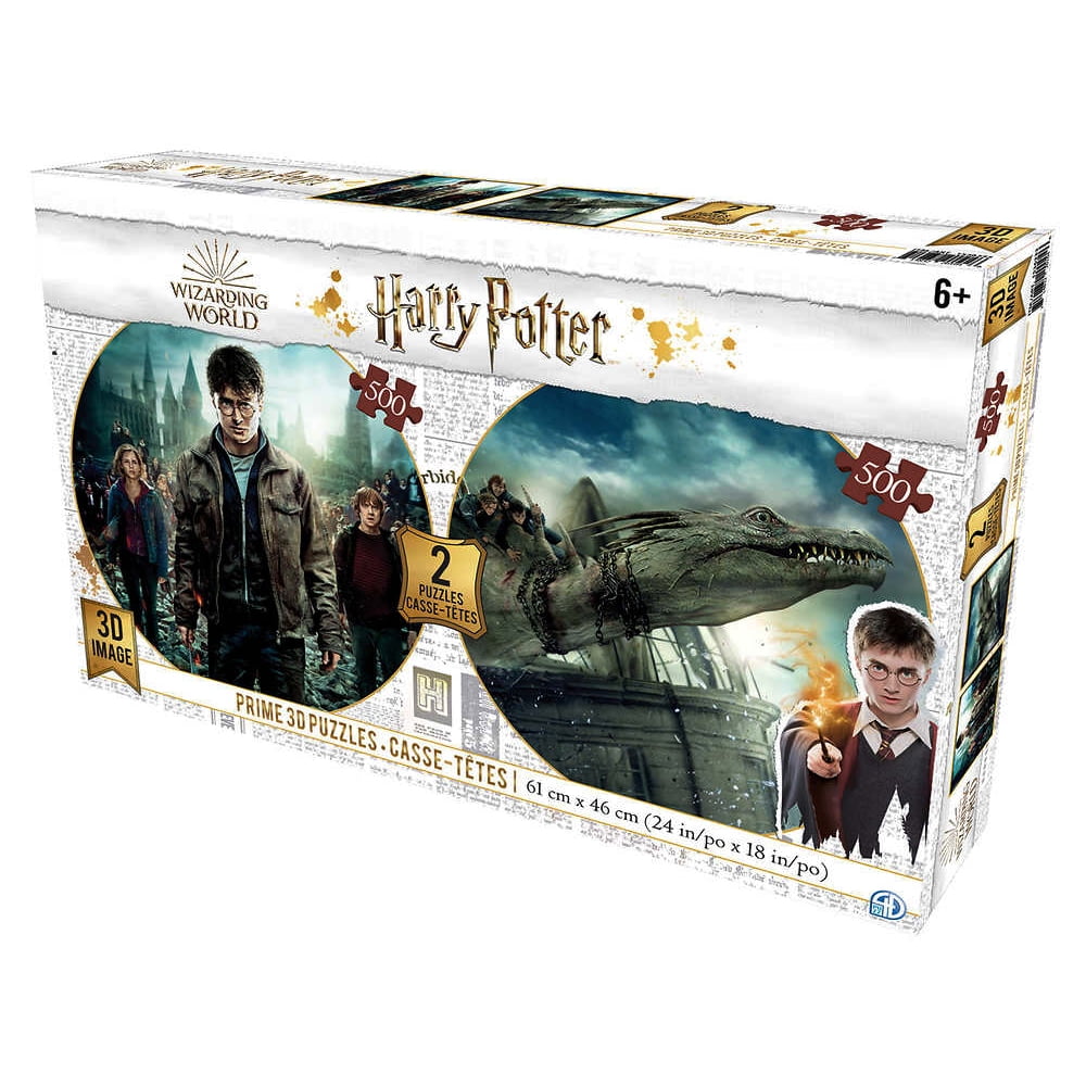 Harry Potter Lenticular Jigsaw Puzzles, 500 Piece
