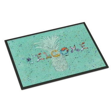 Carolines Treasures 8561-MAT Pineapple Doormat 18x27 27"L x 18"W multicolor