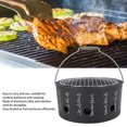 thumbnail image 3 of Charcoal Barbecue Grill BBQ Stove Aluminum Stainless Steel Cooking Stove Table Top Party Accessories for Outdoor,Indoor and Picnic, 3 of 8