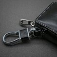 thumbnail image 5 of Beautiful Honda Keychain Case, Chrome, Leather, 5 of 5