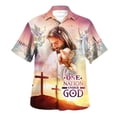thumbnail image 3 of Jesús me ama Dios Viernes Santo Domingo de Ramos Camisas hawaianas Camisas de moda para hombres y mujeres Camisas de playa geniales Camisas florales de verano Ropa, 3 of 4