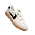thumbnail image 3 of LUCKY STEP Womens Classic Retro Sneakers Non Slip Fashion Casual Shoes,Black&Beige&Grey, 3 of 6