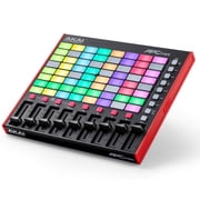 Akai Professional APC Mini MK2 USB MIDI Controller, 64 RGB Pads, 9 Faders, DJ Mixer