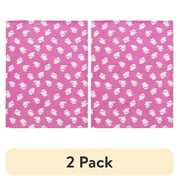 (2 pack) Parents Choice Halloween, Pink, Ghost, Blanket