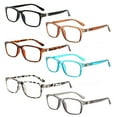 thumbnail image 3 of VIDEBLA 6 Pack Blue Light Blocking Reading Glasses Men Women Spring Hinge Quality Reader, 3 of 8